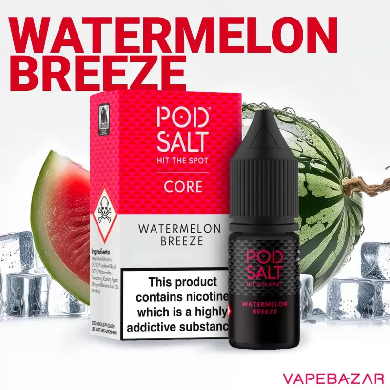 Podsalt Core – Watermelon Breeze - Vapebazar