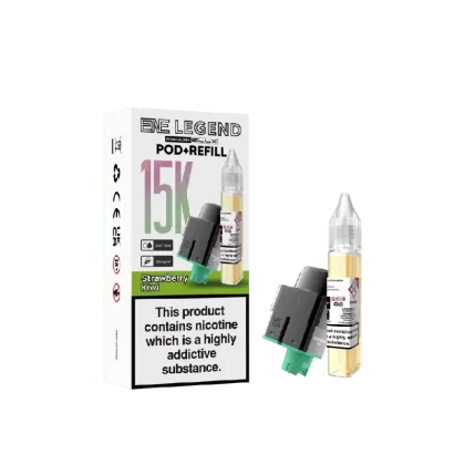Elux ENE Legend 15k Prefilled Pod Strawberry Kiwi - Nicotine Strength#20mg (9B4C3B)
