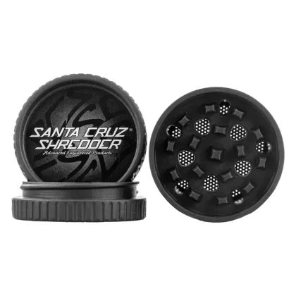Santa Cruz Shredder Hemp Grinder (2 pc) - Black, Blue