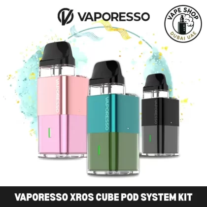 VAPORESSO XROS Cube Pod System Kit in Dubai - Black, Bondi Blue