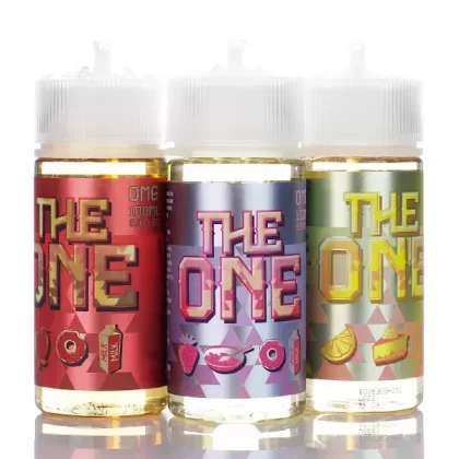 The One E-Juice - No Nicotine Vape Juice - 100ml - Apple