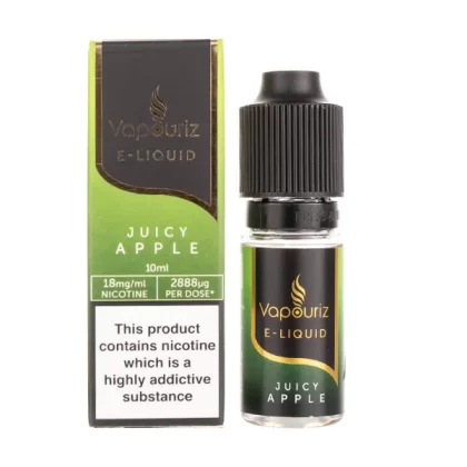 Juicy Apple E-Liquid by Vapouriz Premium - 12mg
