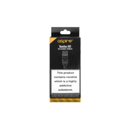 Nautilus AIO Nic Salt Replacement Vape Coils by Aspire (5 Pack) - 1.8 Ohm