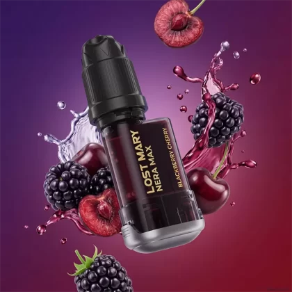 Lost Mary Nera Max – Blackberry Cherry + Leerpod - 20mg/ml / Kirsche / Brombeere