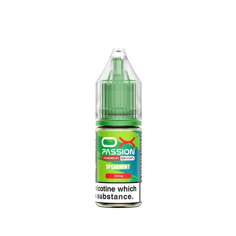 Ox Passion Spearmint Nic Salts E-Liquid 10ml - 10mg - Image 3