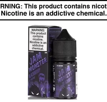 BLACKBERRY BY CUSTARD MONSTER SALT NIC 30ML - Vapejuice