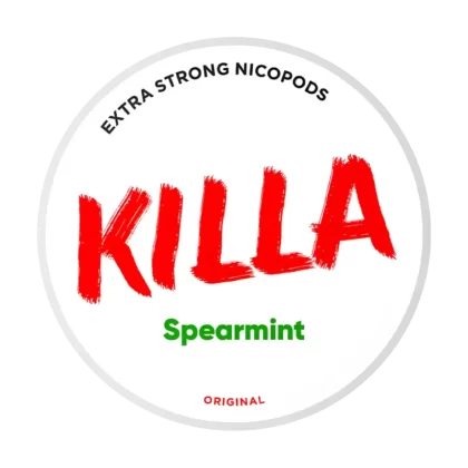 Spearmint Killa Nicotine Pouches - 16mg - Vape Product (06B79E)