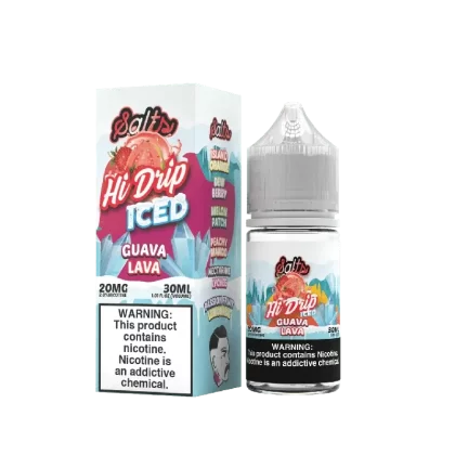 Guava Lava ICED SALT – Hi Drip – 30mL