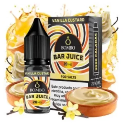 Vanilla Custard 10ml (Sals de nicotina) (Bar Juice by Bombo)
