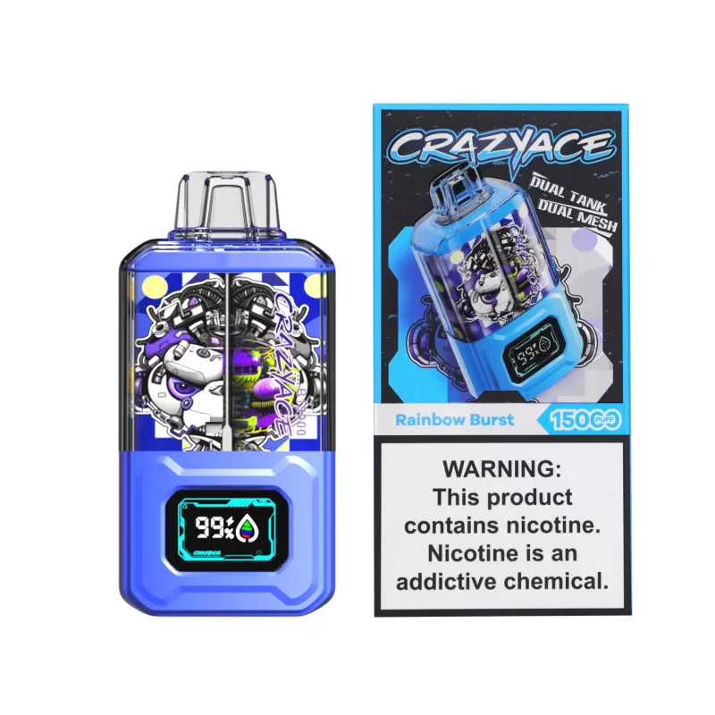CRAZYACE B15000 Disposable Device – 15000 Puffs - Strawberry Kiwi - Image 3
