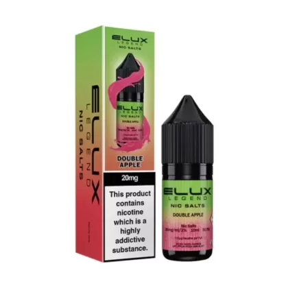 Elux Legend Nic Salts Double Apple E Liquid 10ml - Nicotine Strength#20mg>10mg (2B6E35)