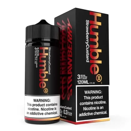 Smash Mouth (Strawberry Custard) – Humble Juice Co. – 120mL