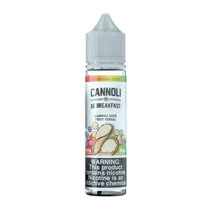Cassadaga Cannoli Be Breakfast - Nicotine level#0mg>3mg>6mg>9mg