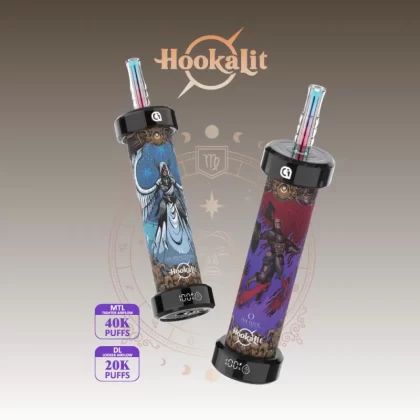 OLIT Hookalit 40K Disposable E-Hookah Device - 40,000 Puffs - Two Apple Shisha (The Hanged Man)