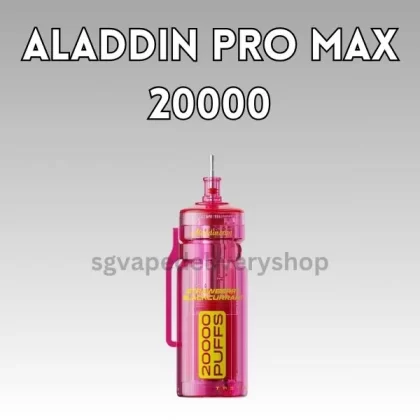 Aladdin Pro Max 20000 Puffs - Strawberry Blackcurrant
