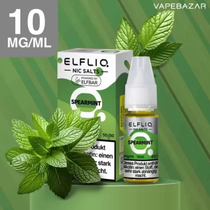 Elfliq Nikotinsalz Liquid 10ml – Spearmint 10mg/ml Nikotin