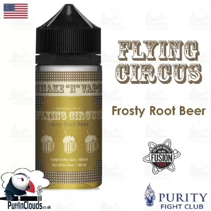 Flying Circus Frosty Root Beer Shake n Vape E-Liquid (50ml 0mg)