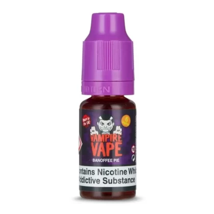 Banoffee Pie E-Liquid by Vampire Vape (10ml) - 0mg