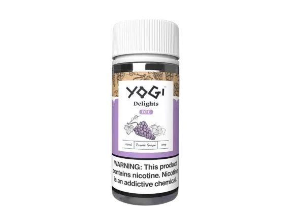 Yogi E Liquid Purple Grape Ice - 3 mg - Image 2