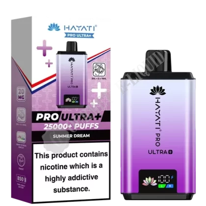 Hayati Pro Ultra Plus 25K Pre-Filled Pod Vape Kit