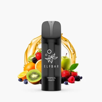 ELFBAR ELFA PRO (Nikotinfrei) ?| Tropical Fruit (2 Liquid Pods)