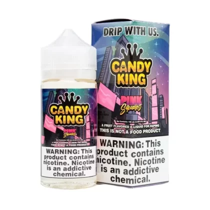 Candy King Vape Juice | 100ml | Pink Squares