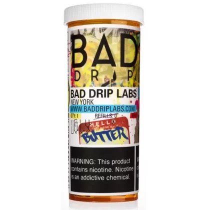UGLY BUTTER E LIQUID BY BAD DRIP 50ML 80VG