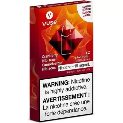 VUSE PODS – CRANBERRY HIBISCUS