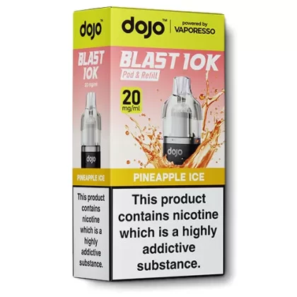 Pineapple Ice Pod & Refill by Dojo Blast 10k - Ecigarettedirect Co