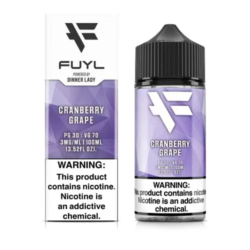 FUYL By Dinner Lady Cranberry Grape 100ml E-Juice