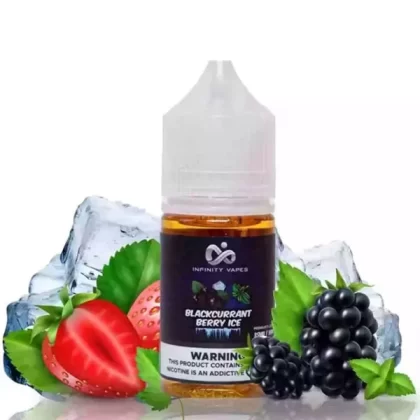 Infinity Salt – Blackcurrant Berry Ice 30ml - Vapebazaar Pk