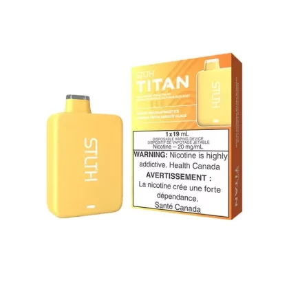 STLTH TITAN Disposable Vape – Mango Peach Apricot Ice