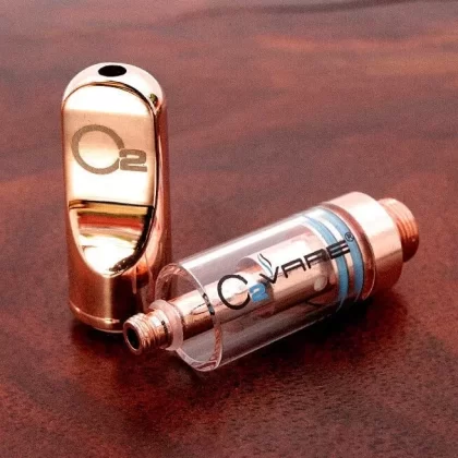O2VAPE Ceramic Cell Vape Cartridges - quantity#1 Cartridge>2 Cartridges>5 Cartridges>10 Cartridges~intake hole-size#1.22 (thin to medium oil)>1.66mm (For Medium Oil)>2.0mm (For Thickest Oil) (5D88C4)