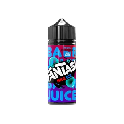 Fantasi Bar Juice NRG Ice 100ml Shortfill E Liquid - Strength#0mg