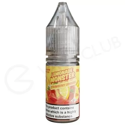 Strawberry Lemonade Nic Salt E-Liquid by Lemonade Monster