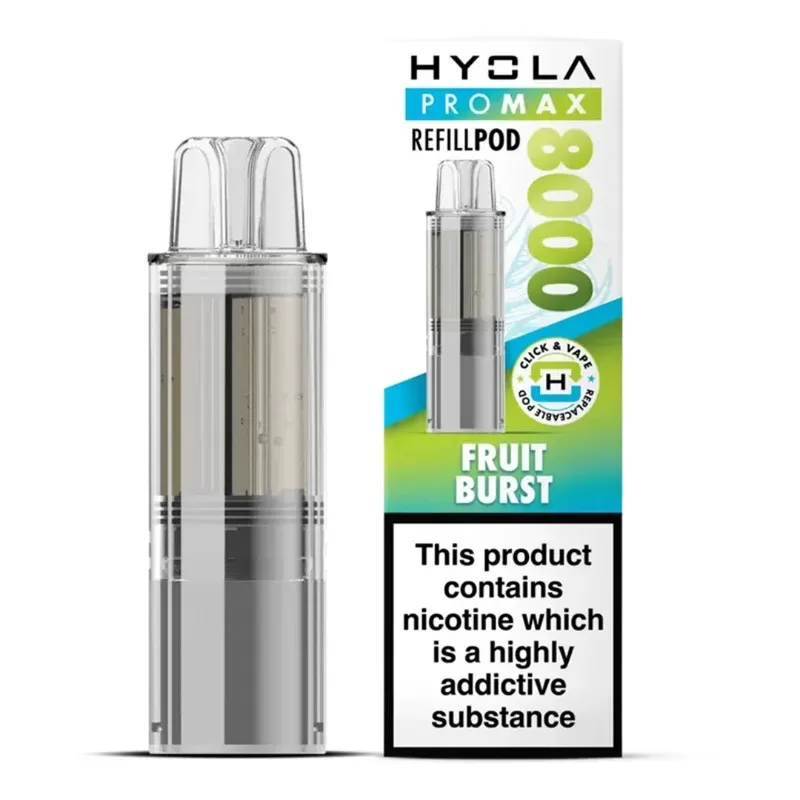Hyola Pro Max 8000 Prefilled Pod Fruit Burst - Ejuicewarehouse