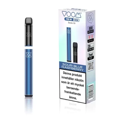 Voom Pod Mi Sour Blue Raspberry (Pen Kit) – Pod System