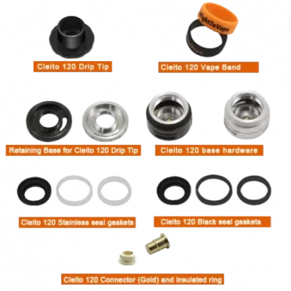 Aspire Cleito 120 Base Hardware