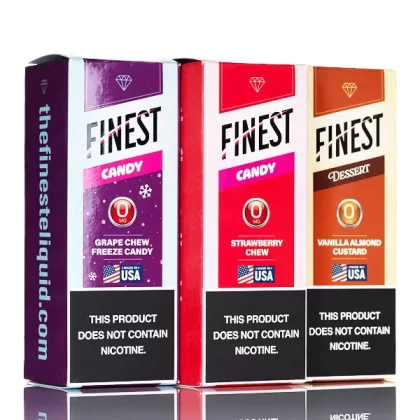 Finest E-Liquid - No Nicotine Vape Juice - 100mL - Apple Melon