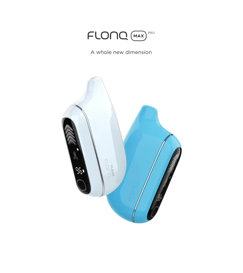 FLONQ Max Pro 20K Disposable Device - 20,000 Puffs - Mango Icy (5% Nicotine)