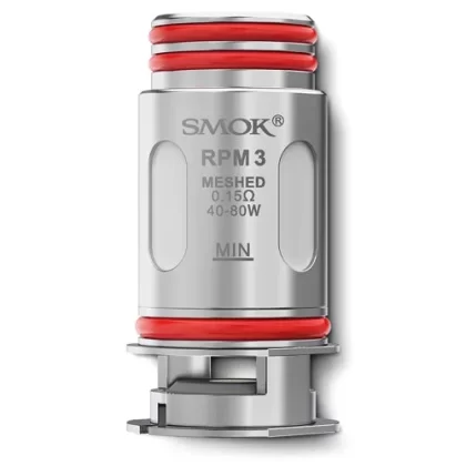 RPM3 Coils (5Pk) by Smok - 0.15 ohm Mesh, 0.23 ohm Mesh