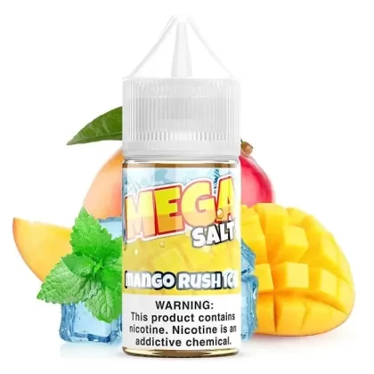 Mango Rush Ice Nicotine Salt by Mega - Size#30ml~Nicotine#30MG>50MG