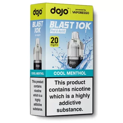 Cool Menthol Pod & Refill by Dojo Blast 10k - 20 mg/ml