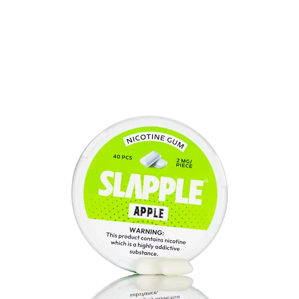 Slapple Nicotine Gum - 40ct - Mint - 4mg - Image 2
