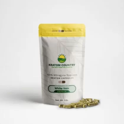 Kratom Country White Kratom Capsules