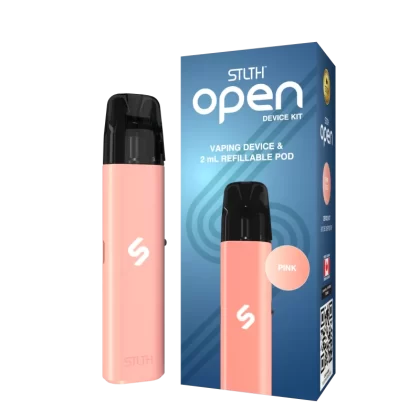 STLTH OPEN Starter Kit - Pink - Device (wholeseller), Device