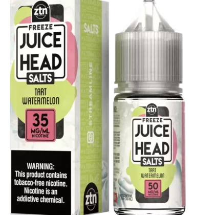 Freeze Juice Head Salts Tart Watermelon Vape e-Liquid 30mL - Beyondvape