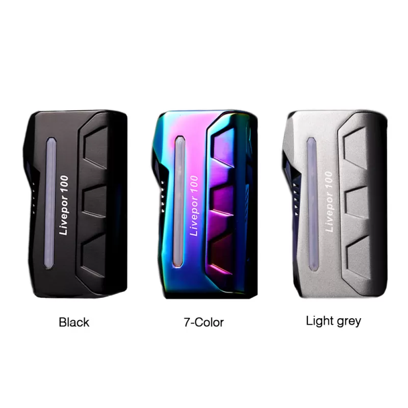 Yosta Livepor 100 100W TC Box MOD - Black - Image 2