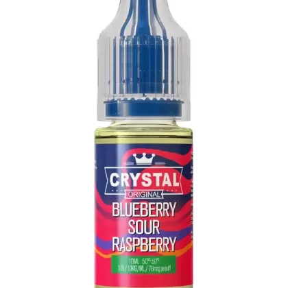 SKE Crystal Blueberry Sour Raspberry Nic Salt Vape Juice - Strength