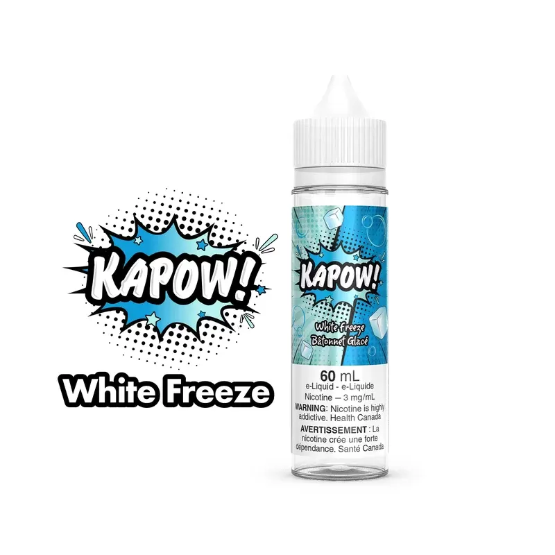 Kapow 60mL – White Freeze